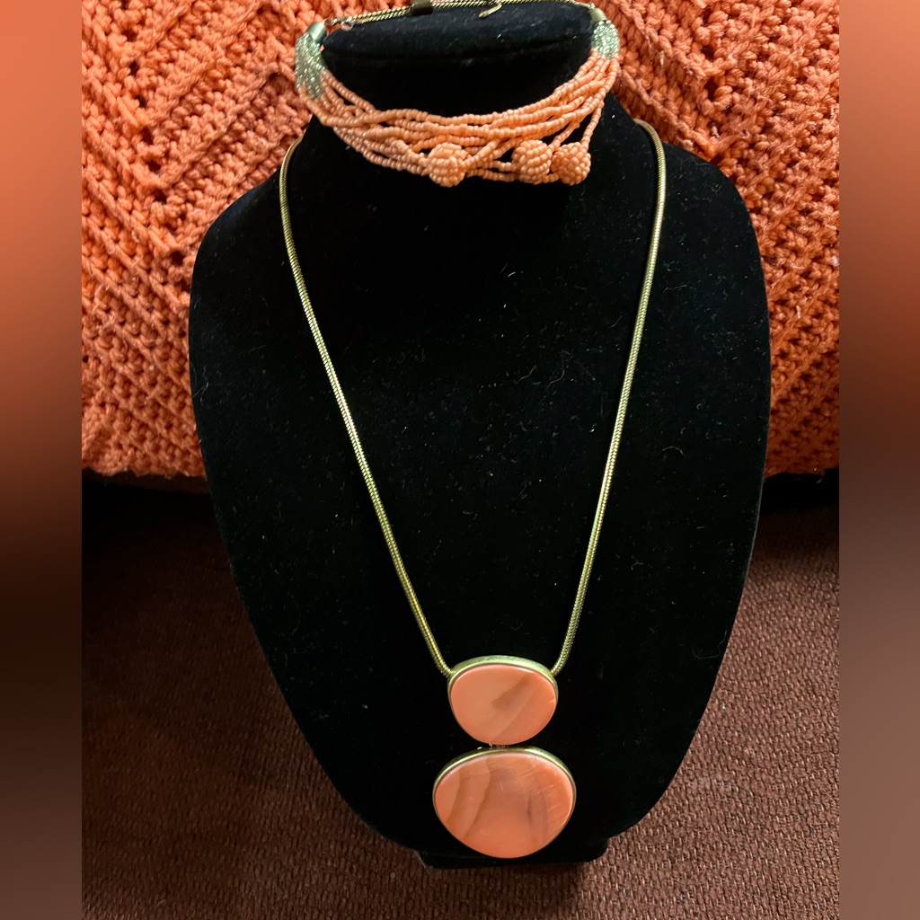Jules Necklaces , Source Unknown On The Bracelet But, It Goes Great W/Necklace